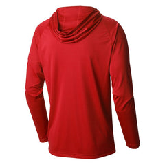Detroit Pistons Terminal Tackle Long Sleeve Hoodie T-Shirt Red - NBA