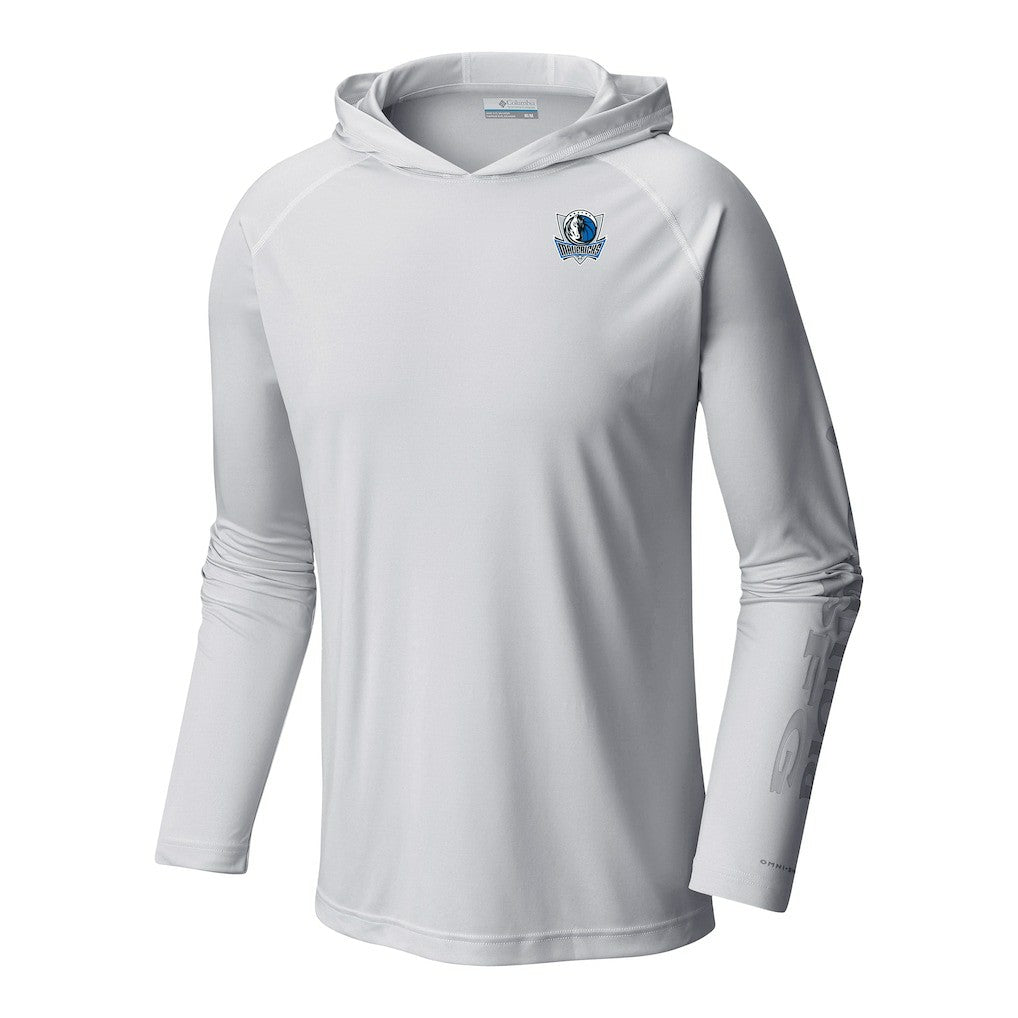 Dallas Mavericks Terminal Tackle Long Sleeve Hoodie T-Shirt White - NBA
