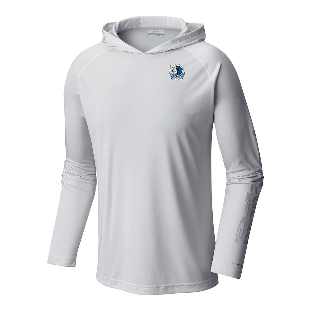 Dallas Mavericks Terminal Tackle Long Sleeve Hoodie T-Shirt White - NBA
