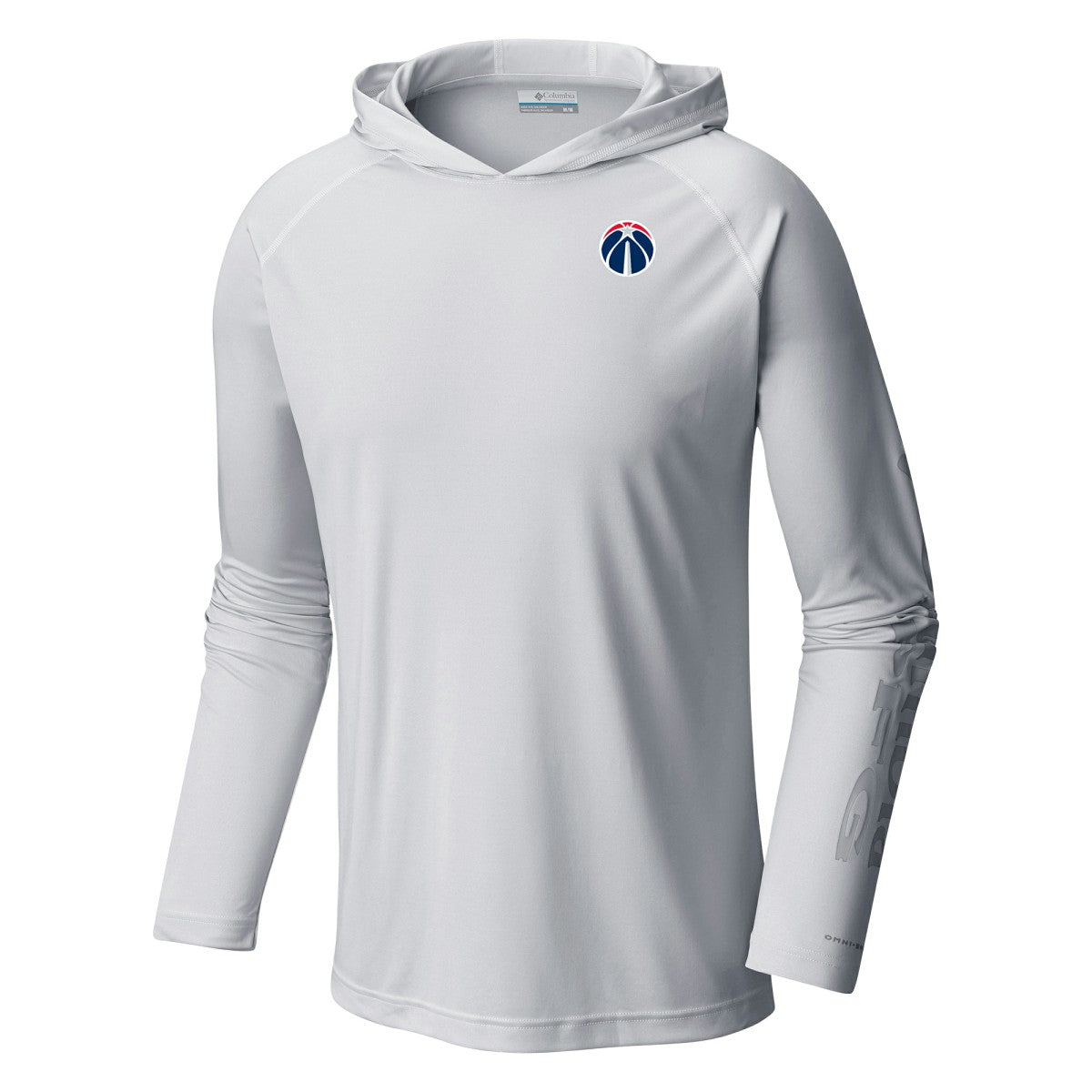Washington Wizards Terminal Tackle Long Sleeve Hoodie T-Shirt White - NBA