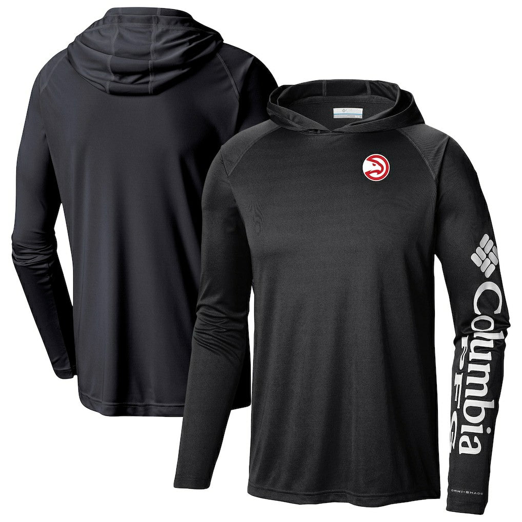 Atlanta Hawks Terminal Tackle Long Sleeve Hoodie T-Shirt Black - NBA