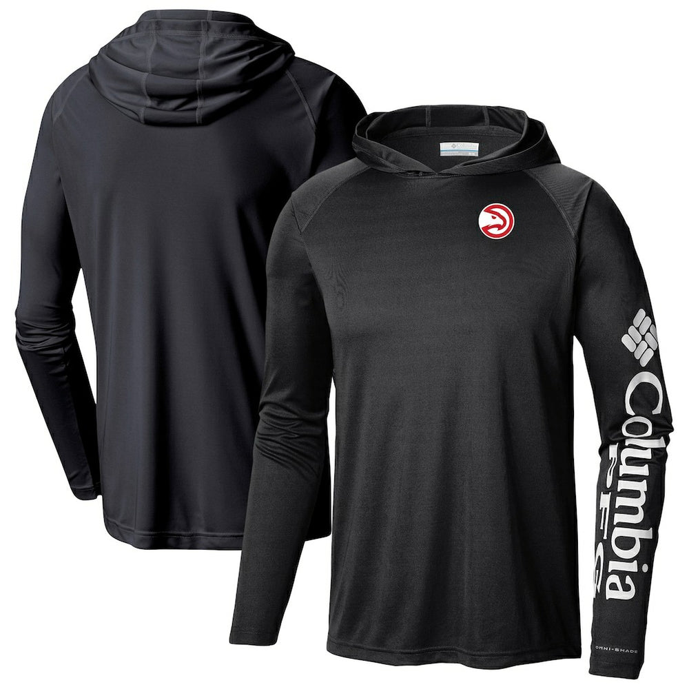 Atlanta Hawks Terminal Tackle Long Sleeve Hoodie T-Shirt Black - NBA