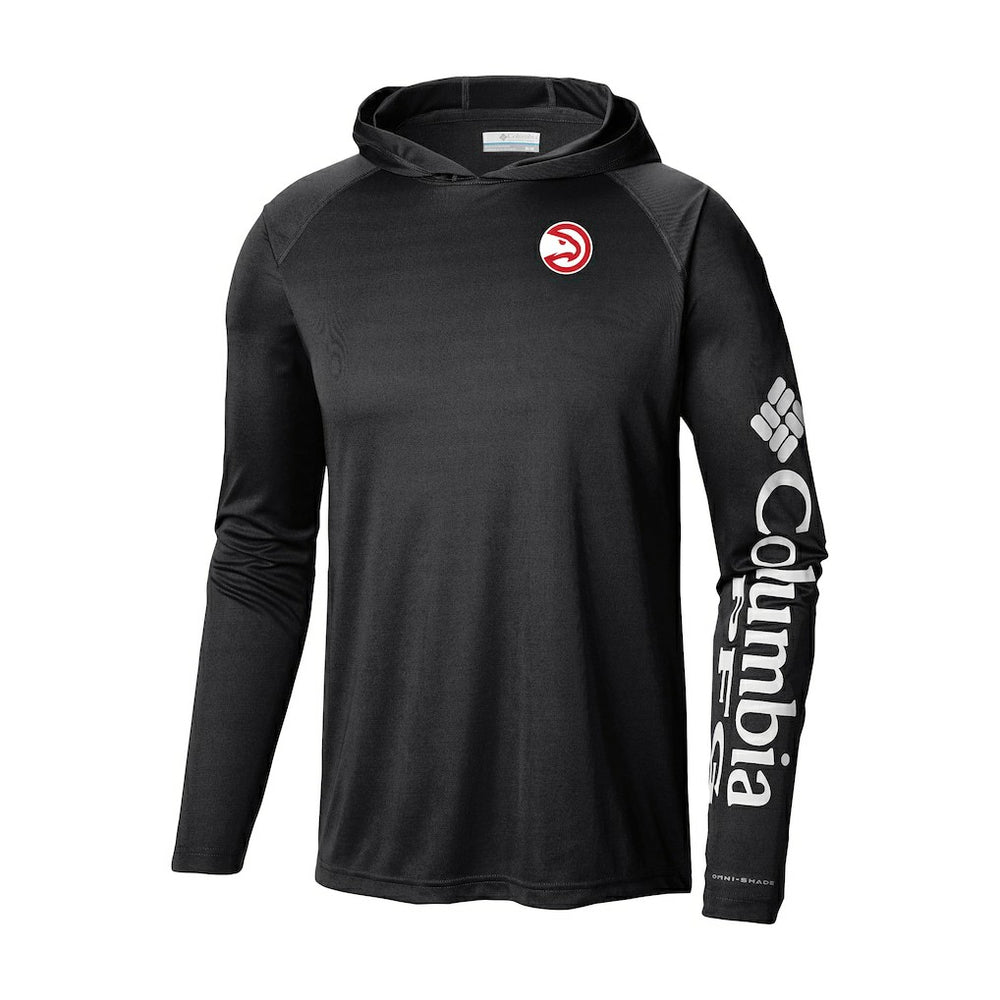 Atlanta Hawks Terminal Tackle Long Sleeve Hoodie T-Shirt Black - NBA