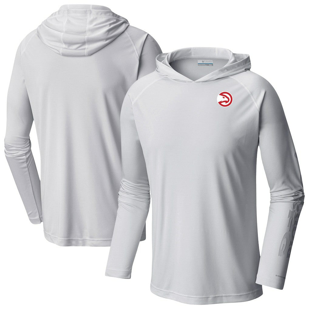 Atlanta Hawks Terminal Tackle Long Sleeve Hoodie T-Shirt White - NBA