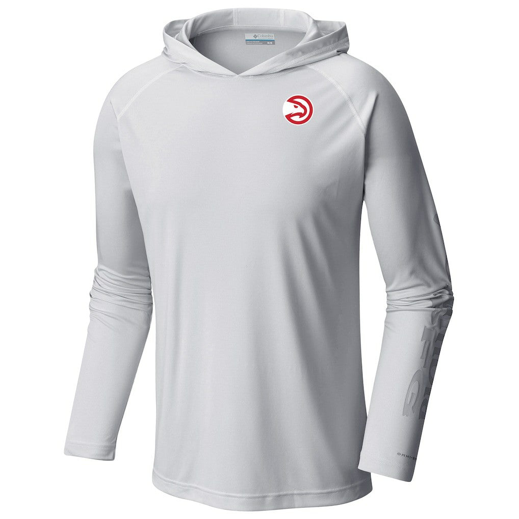 Atlanta Hawks Terminal Tackle Long Sleeve Hoodie T-Shirt White - NBA