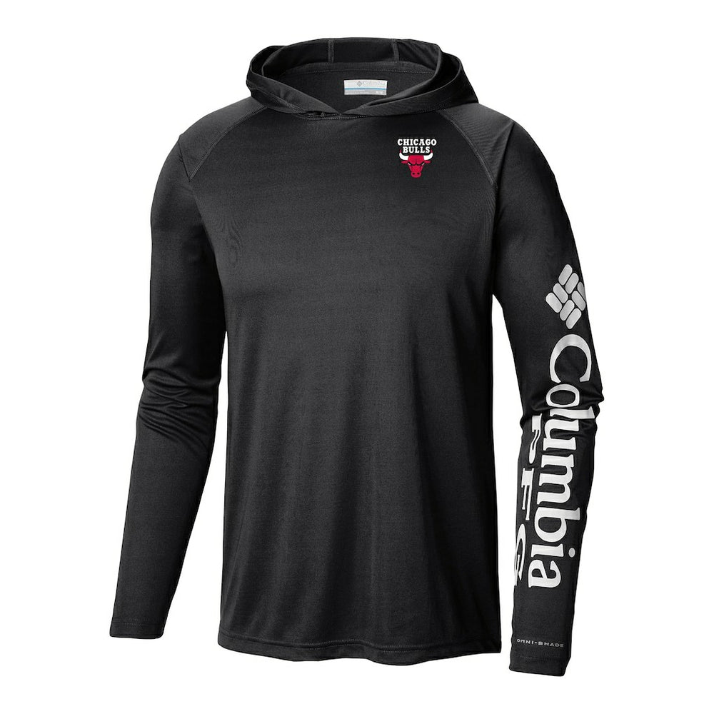 Chicago Bulls Terminal Tackle Long Sleeve Hoodie T-Shirt Black - NBA