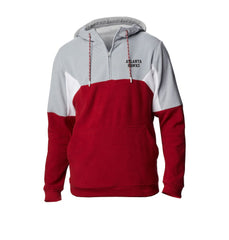 Atlanta Hawks Lodge Quarter-Zip Hoodie Red - NBA