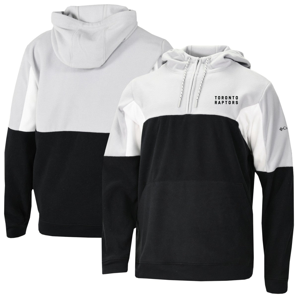 Toronto Raptors Lodge Quarter-Zip Hoodie Black - NBA