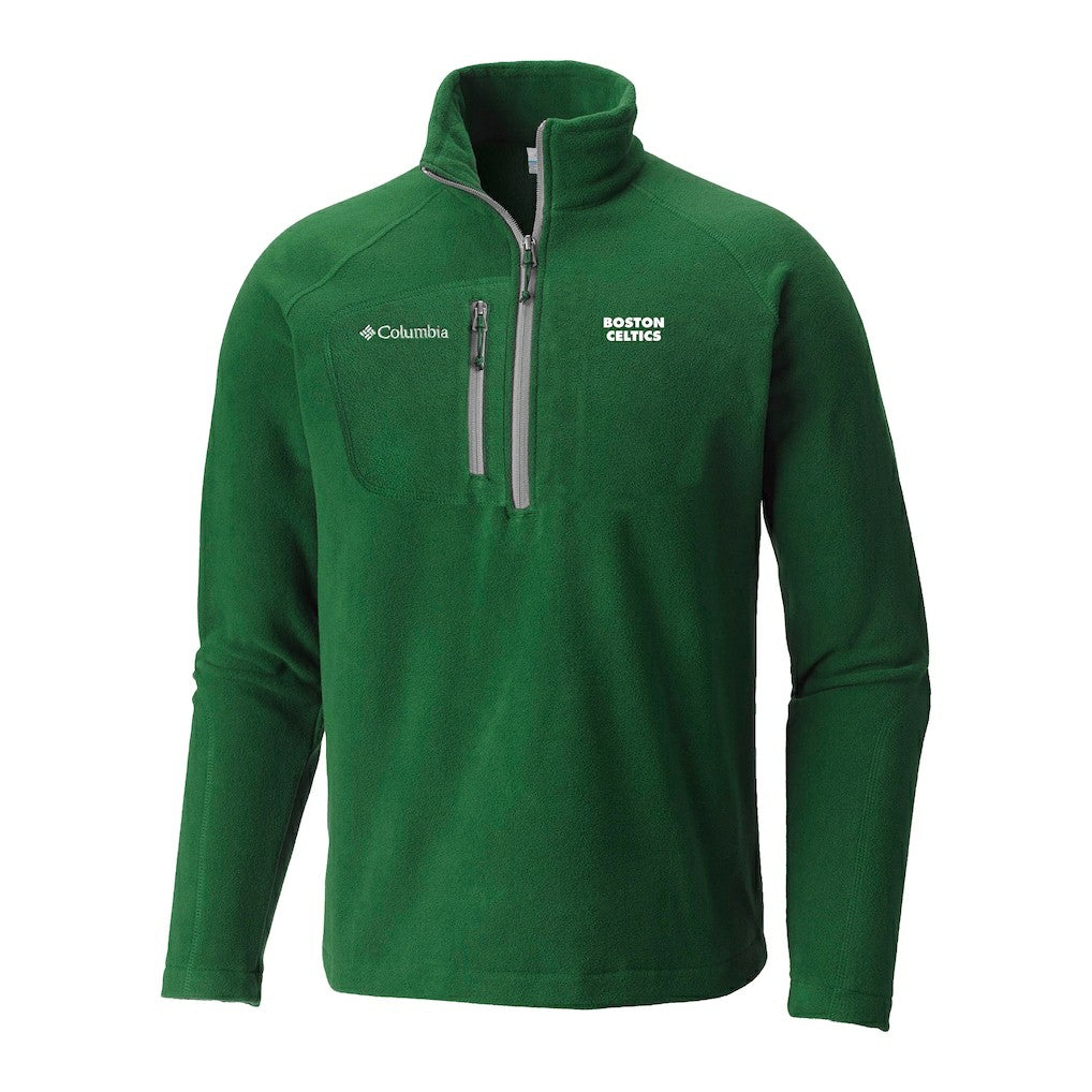 Boston Celtics Fast Trek III Half-Zip Fleece Pullover Kelly Green - NBA