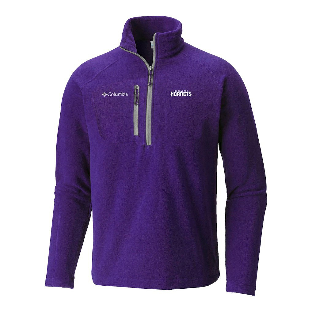 Charlotte Hornets Fast Trek III Half-Zip Fleece Pullover Purple - NBA
