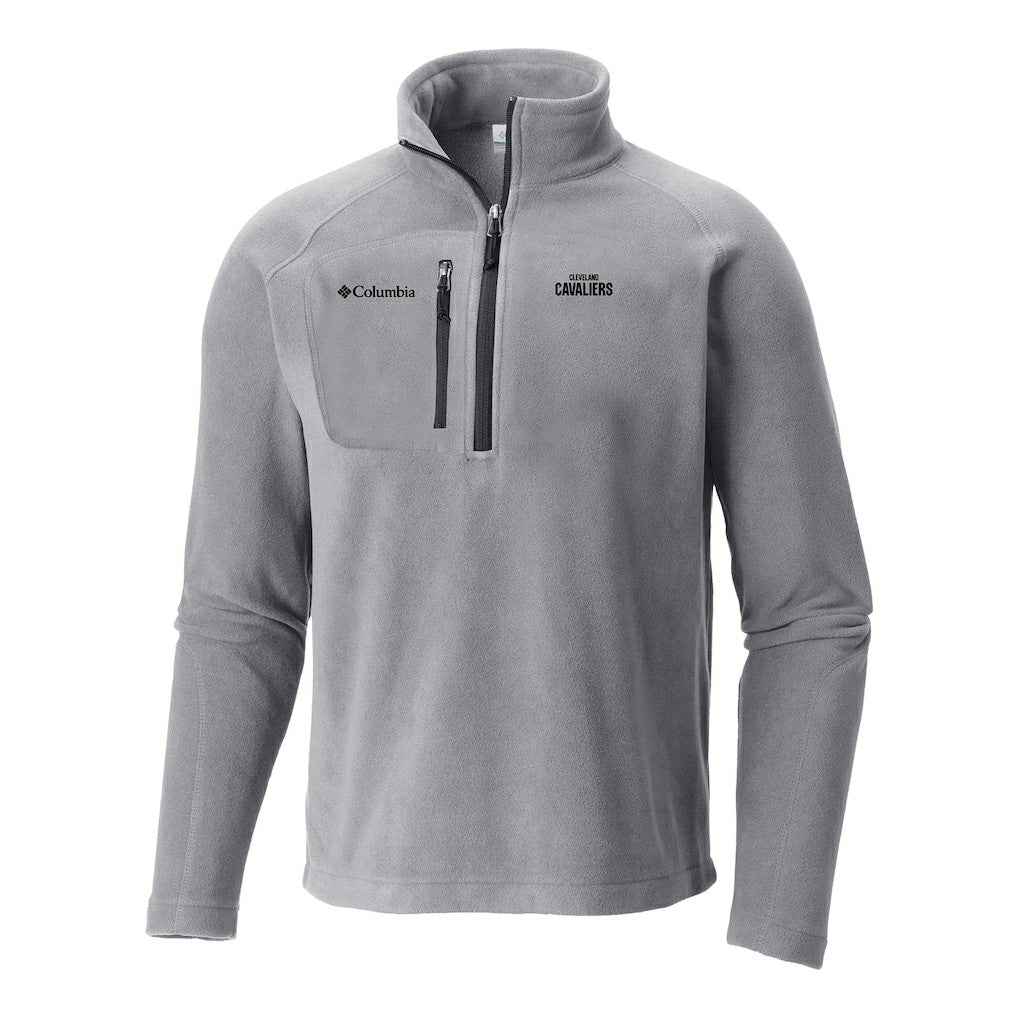 Cleveland Cavaliers Fast Trek III Half-Zip Fleece Pullover Gray - NBA