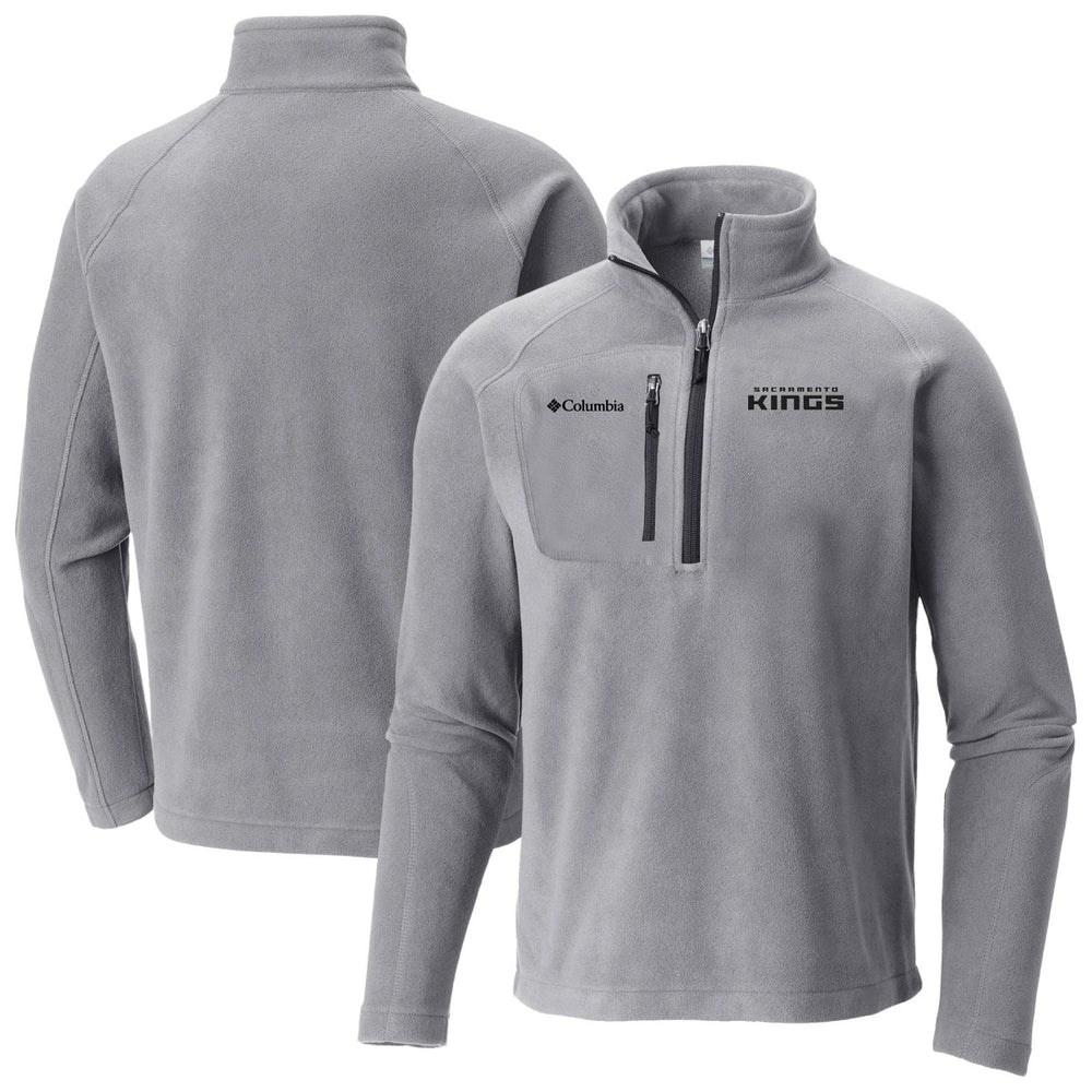Sacramento Kings Fast Trek III Half-Zip Fleece Pullover Gray - NBA