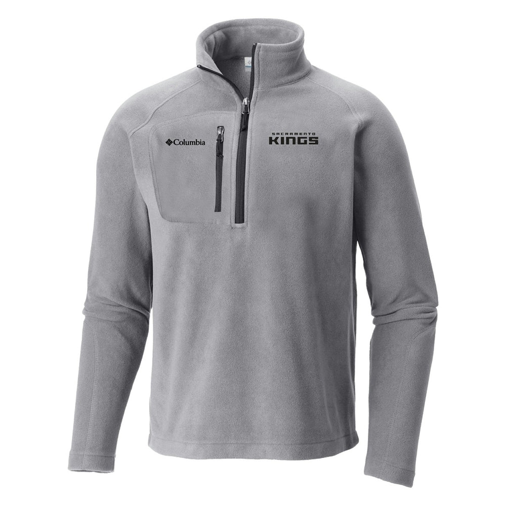 Sacramento Kings Fast Trek III Half-Zip Fleece Pullover Gray - NBA