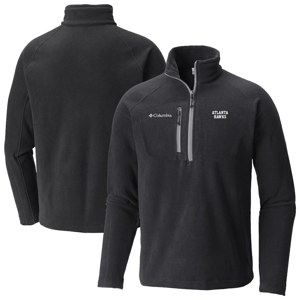 Atlanta Hawks Fast Trek III Half-Zip Fleece Pullover Black - NBA
