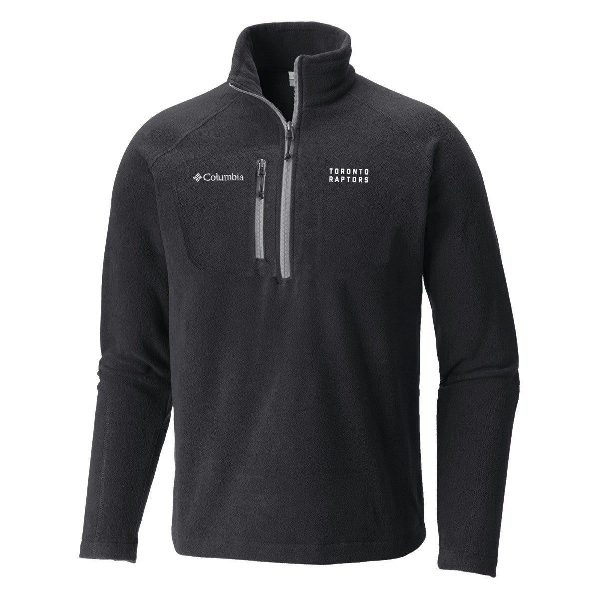 Toronto Raptors Fast Trek III Half-Zip Fleece Pullover Black - NBA