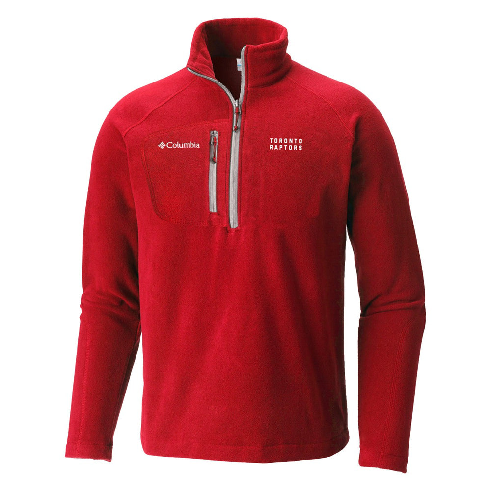 Toronto Raptors Fast Trek III Half-Zip Fleece Pullover Red - NBA