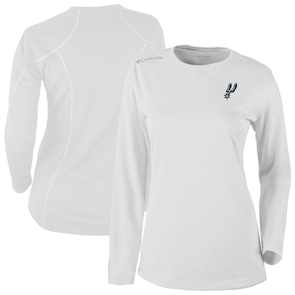 San Antonio Spurs Women's Omni-Wick Shotgun Pullover Top White - NBA
