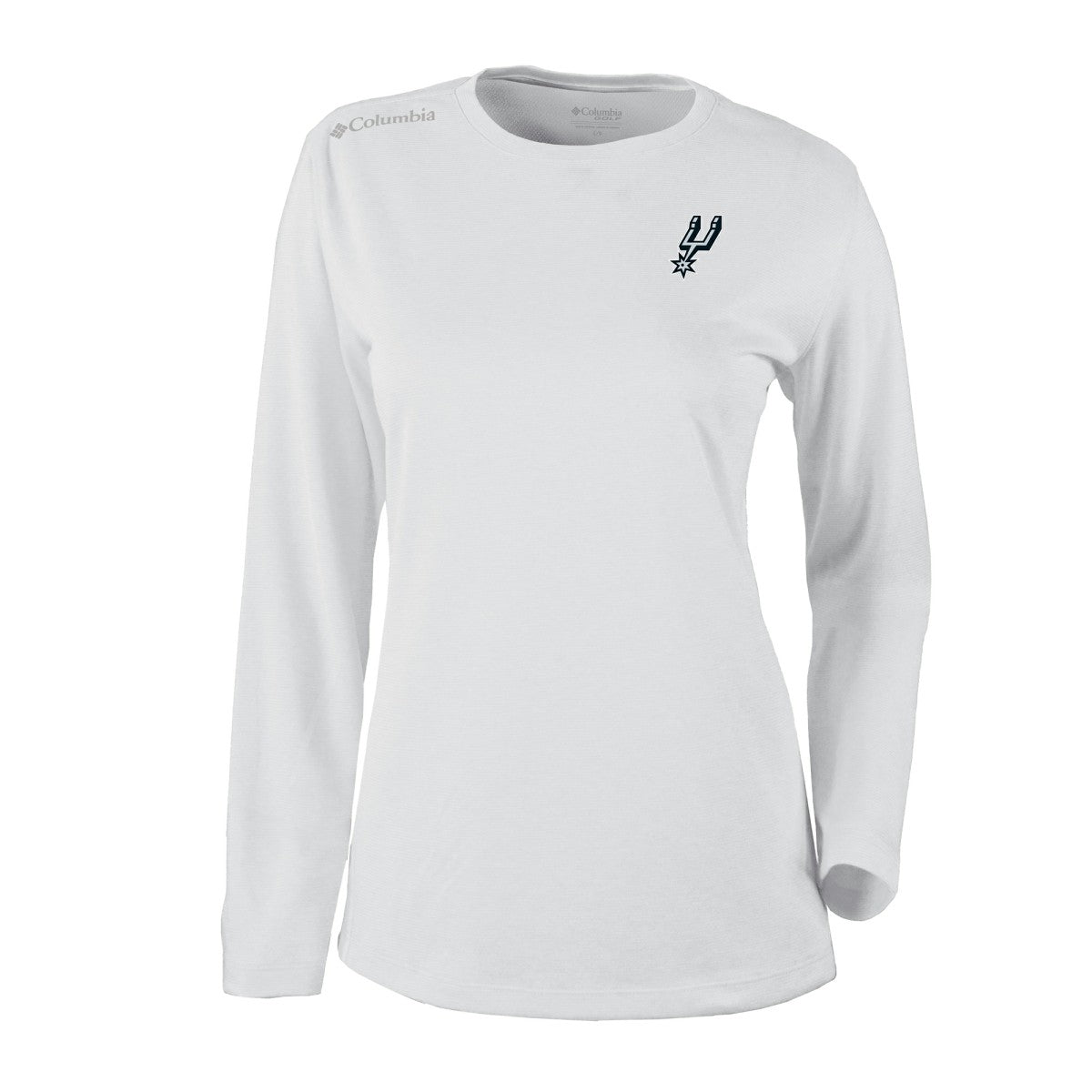 San Antonio Spurs Women's Omni-Wick Shotgun Pullover Top White - NBA
