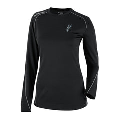 San Antonio Spurs Women's Omni-Wick Shotgun Pullover Top Black - NBA