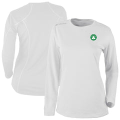 Boston Celtics Women's Omni-Wick Shotgun Pullover Top White - NBA