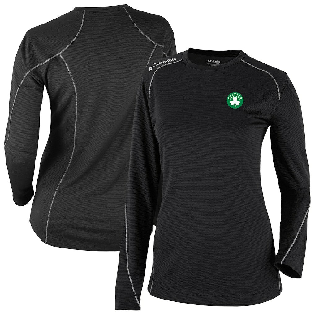 Boston Celtics Women's Omni-Wick Shotgun Pullover Top Black - NBA