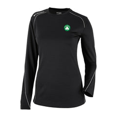 Boston Celtics Women's Omni-Wick Shotgun Pullover Top Black - NBA