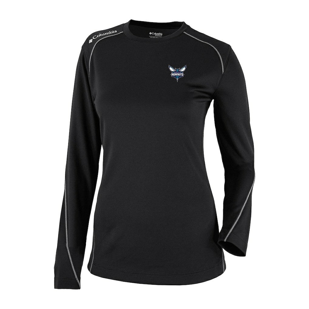 Charlotte Hornets Women's Omni-Wick Shotgun Pullover Top Black - NBA