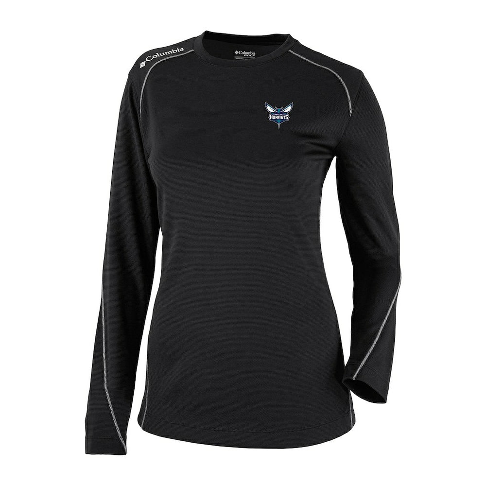 Charlotte Hornets Women's Omni-Wick Shotgun Pullover Top Black - NBA
