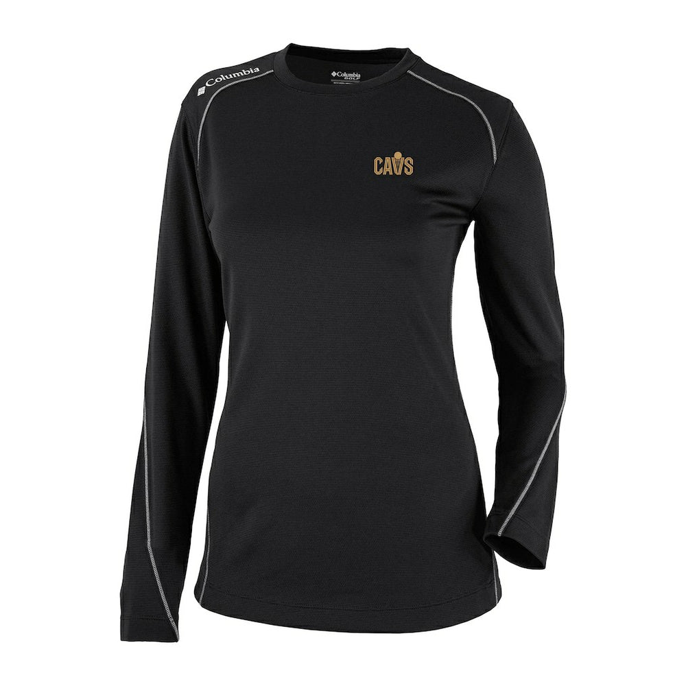 Cleveland Cavaliers Women's Omni-Wick Shotgun Pullover Top Black - NBA