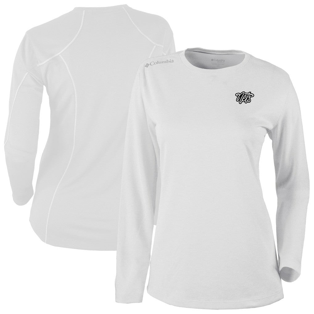 Brooklyn Nets Women's Omni-Wick Shotgun Pullover Top White - NBA