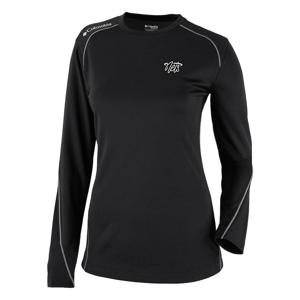 Brooklyn Nets Women's Omni-Wick Shotgun Pullover Top Black - NBA