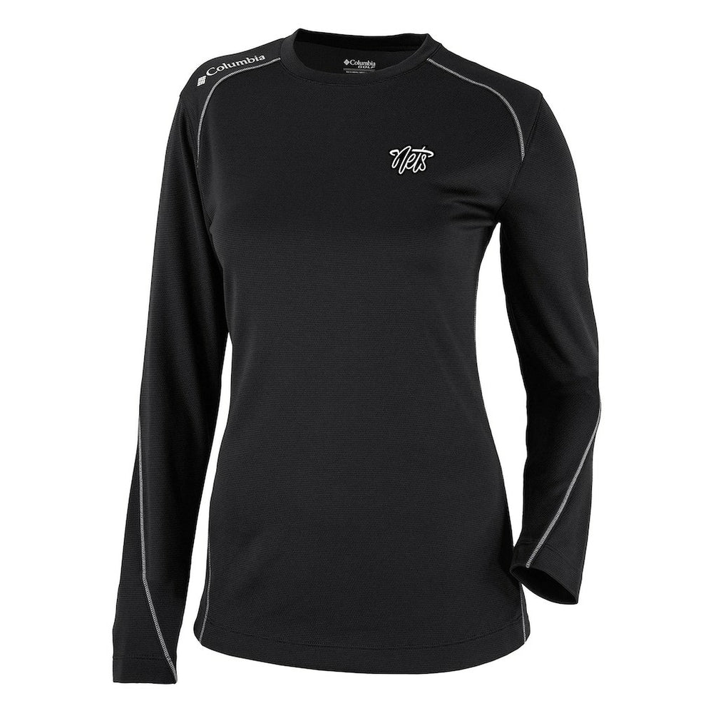 Brooklyn Nets Women's Omni-Wick Shotgun Pullover Top Black - NBA
