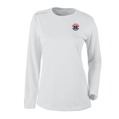 Washington Wizards Women's Omni-Wick Shotgun Pullover Top White - NBA