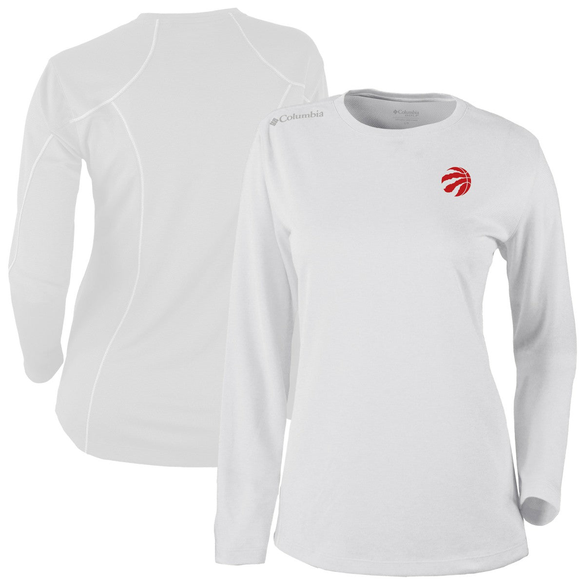 Toronto Raptors Women's Omni-Wick Shotgun Pullover Top White - NBA