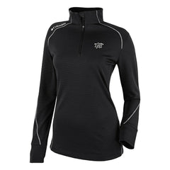 Brooklyn Nets Women's Omni-Wick Shotgun 2.0 Quarter-Zip Pullover Top Black - NBA