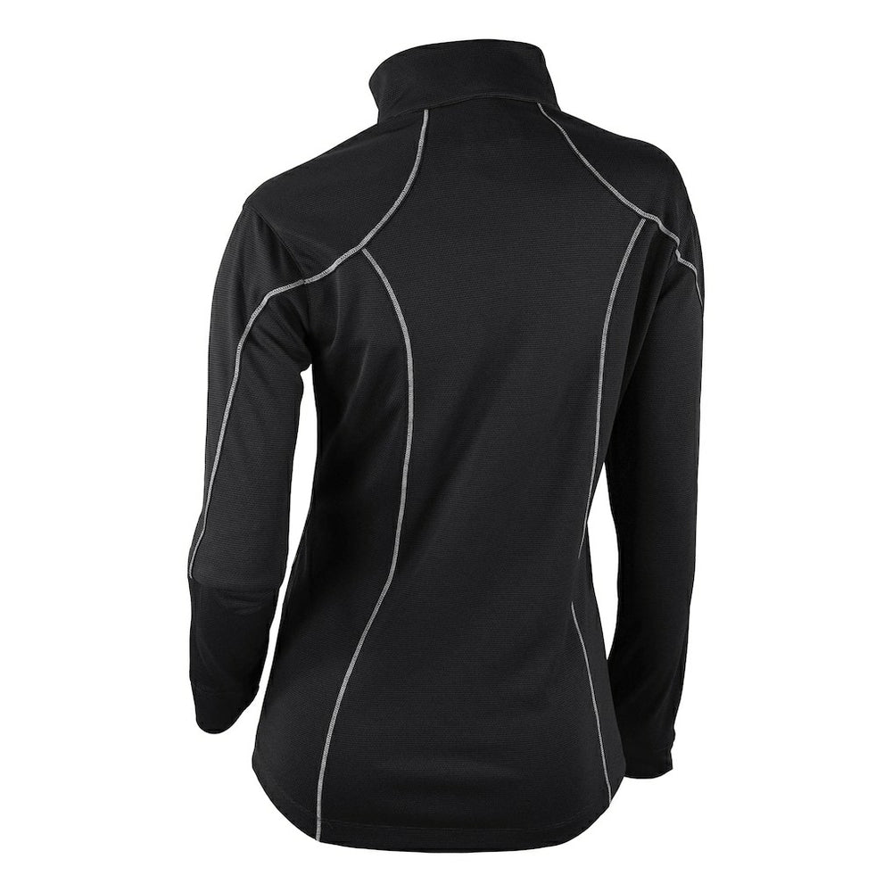 Brooklyn Nets Women's Omni-Wick Shotgun 2.0 Quarter-Zip Pullover Top Black - NBA
