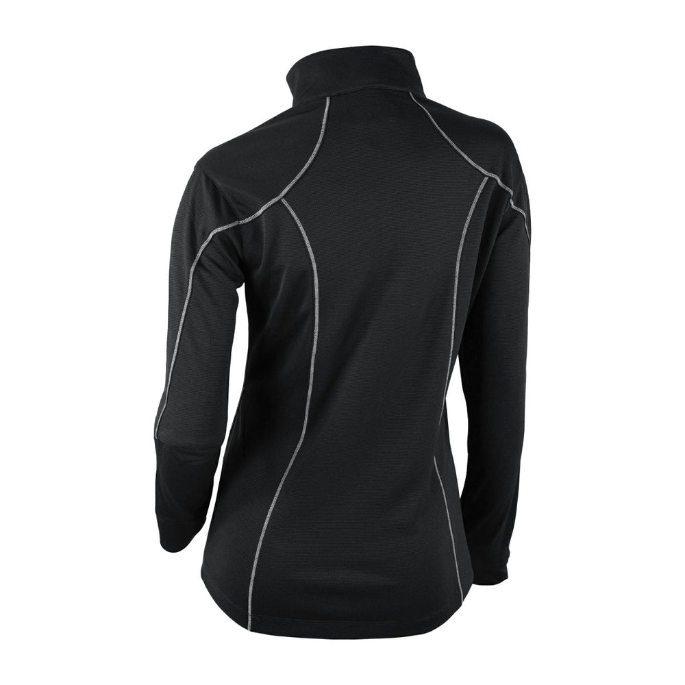 San Antonio Spurs Women's Omni-Wick Shotgun 2.0 Quarter-Zip Pullover Top Black - NBA