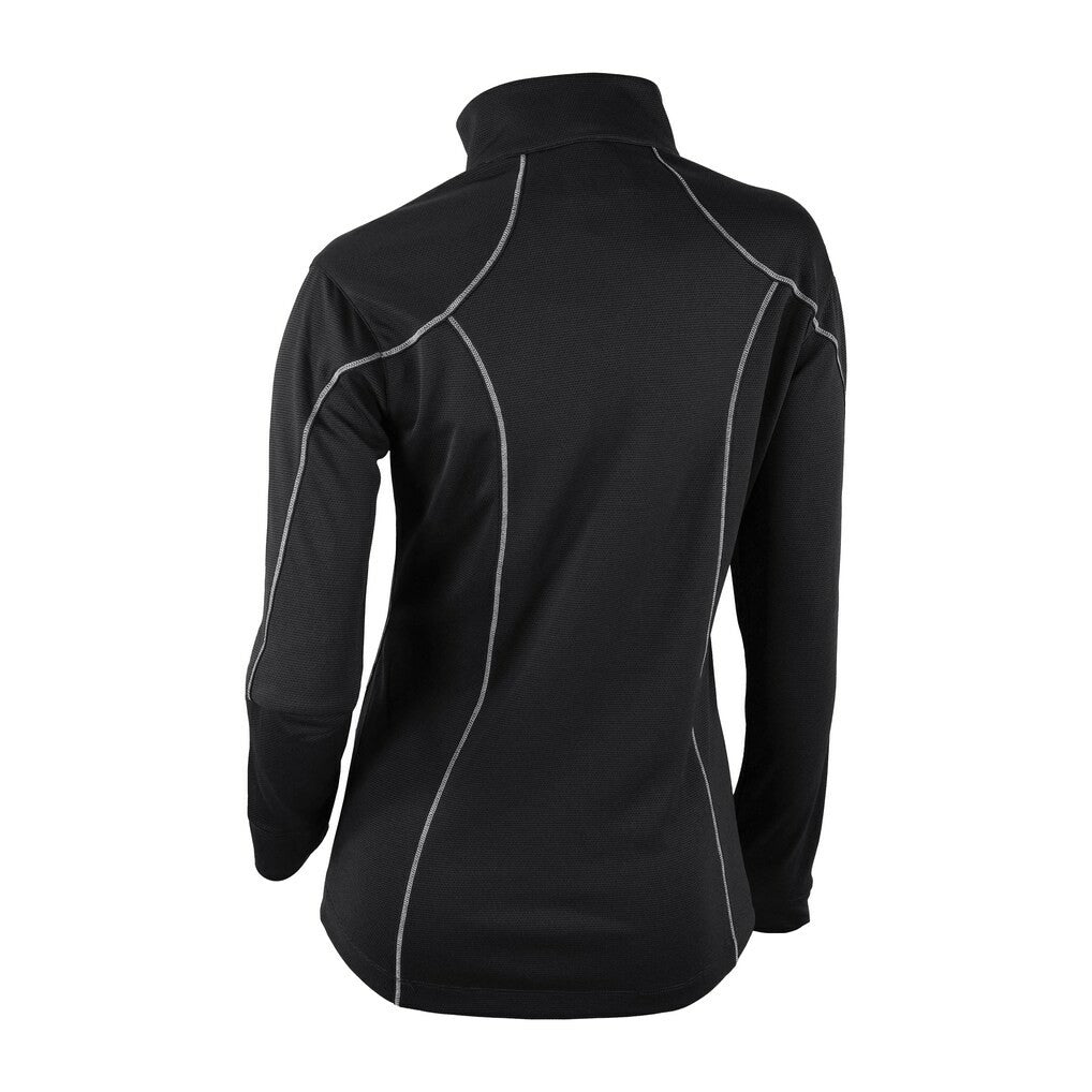 Charlotte Hornets Women's Omni-Wick Shotgun 2.0 Quarter-Zip Pullover Top Black - NBA