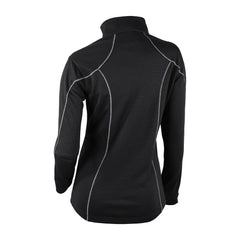 Charlotte Hornets Women's Omni-Wick Shotgun 2.0 Quarter-Zip Pullover Top Black - NBA