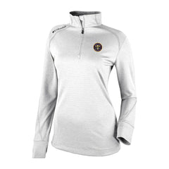 Denver Nuggets Women's Omni-Wick Shotgun 2.0 Quarter-Zip Pullover Top White - NBA