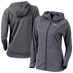 Chicago Bulls Women's Omni-Wick Half Shot Full-Zip Hooded Jacket Black - NBA