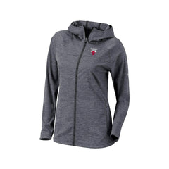 Chicago Bulls Women's Omni-Wick Half Shot Full-Zip Hooded Jacket Black - NBA