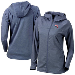 Washington Wizards Women's Omni-Wick Half Shot Full-Zip Hooded Jacket Navy - NBA