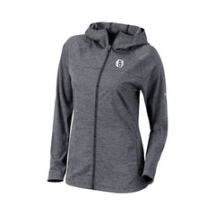 Brooklyn Nets Women's Omni-Wick Half Shot Full-Zip Hooded Jacket Black - NBA