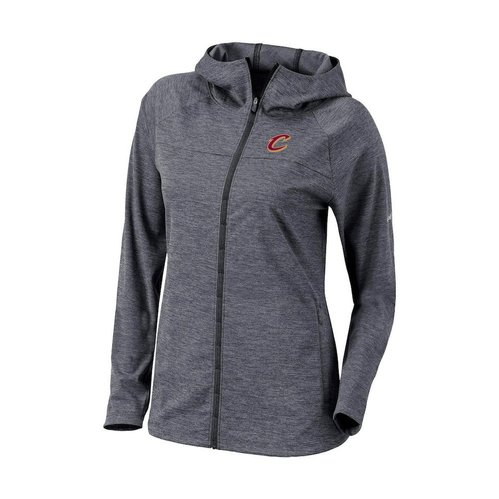 Cleveland Cavaliers Women's Omni-Wick Half Shot Full-Zip Hooded Jacket Black - NBA