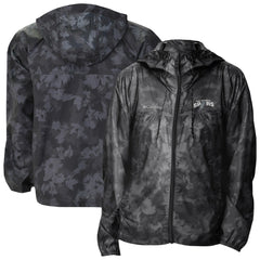 San Antonio Spurs Women's Flash Challenger II Omni-Shade Full-Zip Windbreaker Jacket Black - NBA