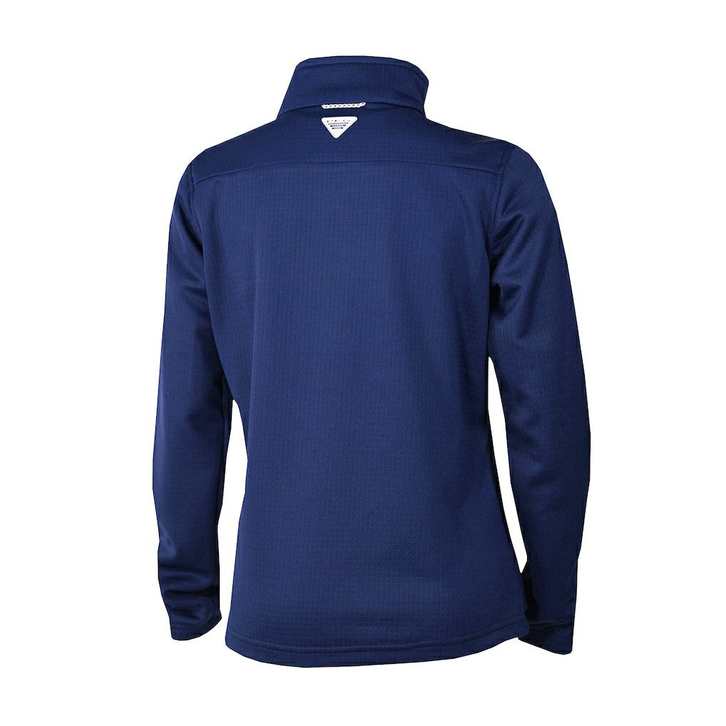 Denver Nuggets Women's Skiff Guide Fleece Pullover Top Navy - NBA
