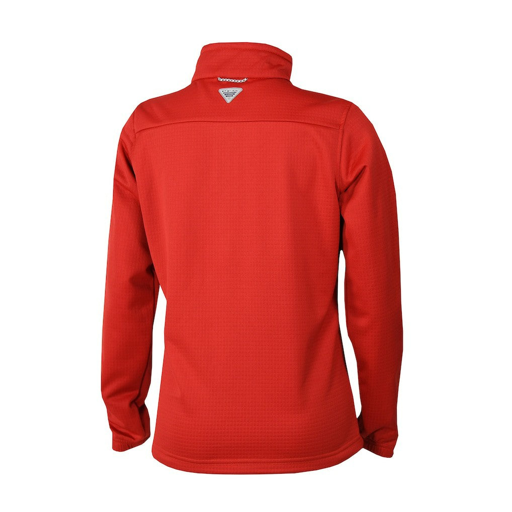 Atlanta Hawks Women's Skiff Guide Fleece Pullover Top Red - NBA