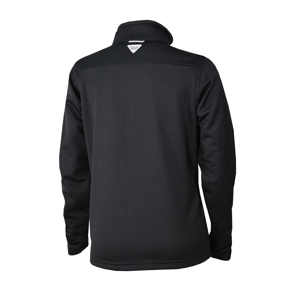 Toronto Raptors Women's Skiff Guide Fleece Pullover Top Black - NBA