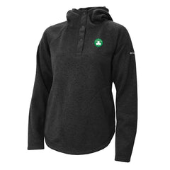 Boston Celtics Women's Sweater Weather Quarter-Snap Hoodie Black - NBA